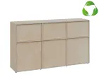 EFE D1840 dolní modul, 3-dveřová, 1000x1800x400, překližka bříza